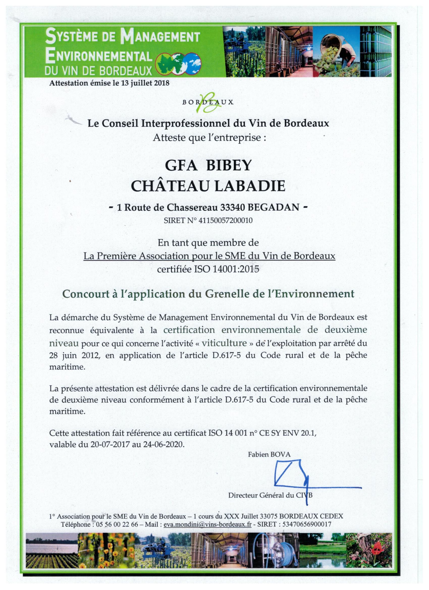 Qu'est-ce que la certification du paysage